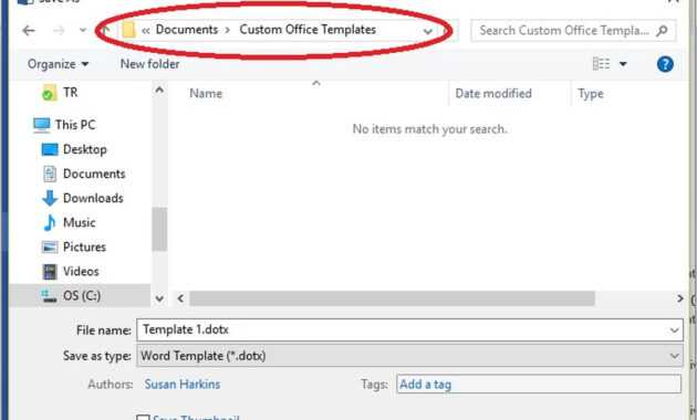 10 Things: How To Use Word Templates Effectively - Techrepublic regarding Where Are Word Templates Stored