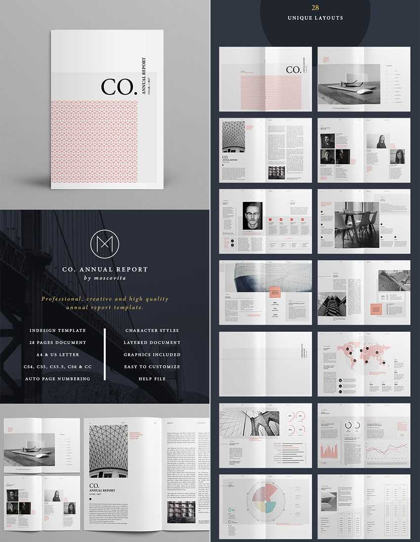 15+ Шаблонів Для Річного Звіту З Неймовірними Макетами Indesign Regarding Free Indesign Report Templates