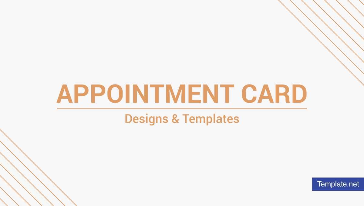 17+ Appointment Card Designs & Templates In Indesign, Psd For Appointment Card Template Word