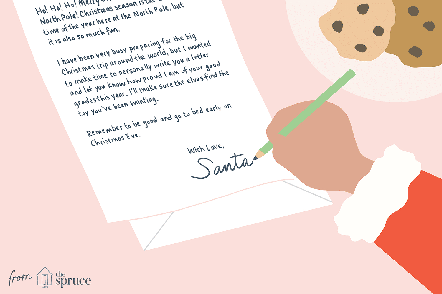 17 Free Letter From Santa Templates For Blank Letter Writing Template For Kids