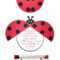 18 Printable Blank Ladybug Invitation Template Now With Pertaining To Blank Ladybug Template