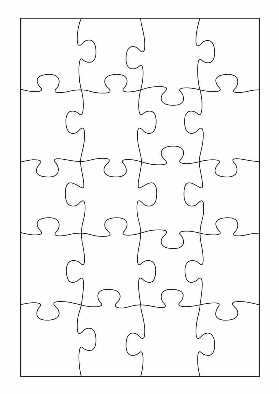 19 Printable Puzzle Piece Templates ᐅ Templatelab Intended For Blank Jigsaw Piece Template