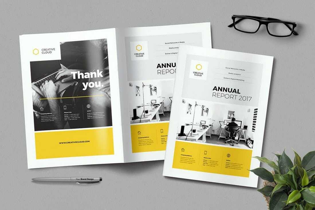20+ Annual Report Templates (Word & Indesign) 2018 Intended For Annual Report Word Template