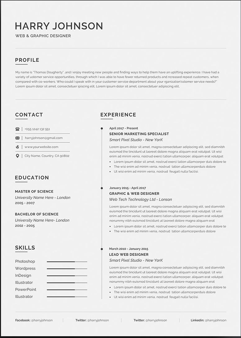 20+ Free And Premium Word Resume Templates [Download] Throughout Microsoft Word Resumes Templates
