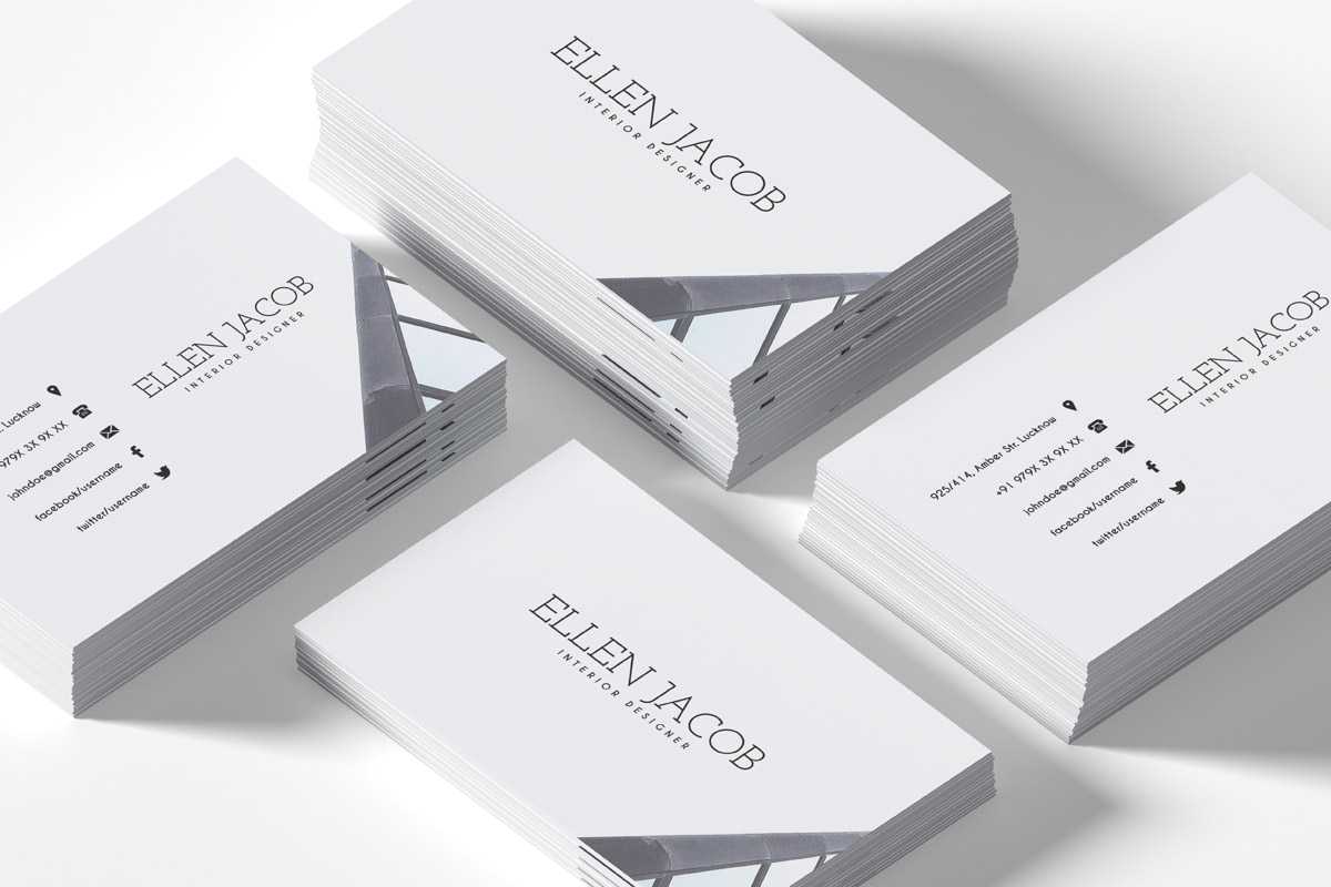 200 Free Business Cards Psd Templates – Creativetacos Within Blank Business Card Template Psd
