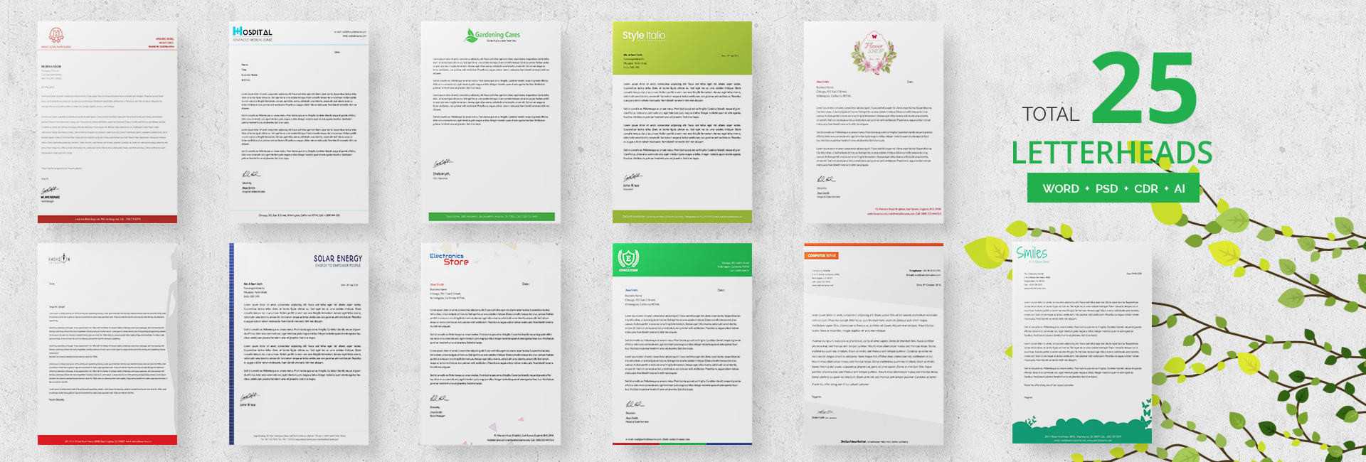24+ Free Letter Head Templates – Education, Architecture Inside Headed Letter Template Word