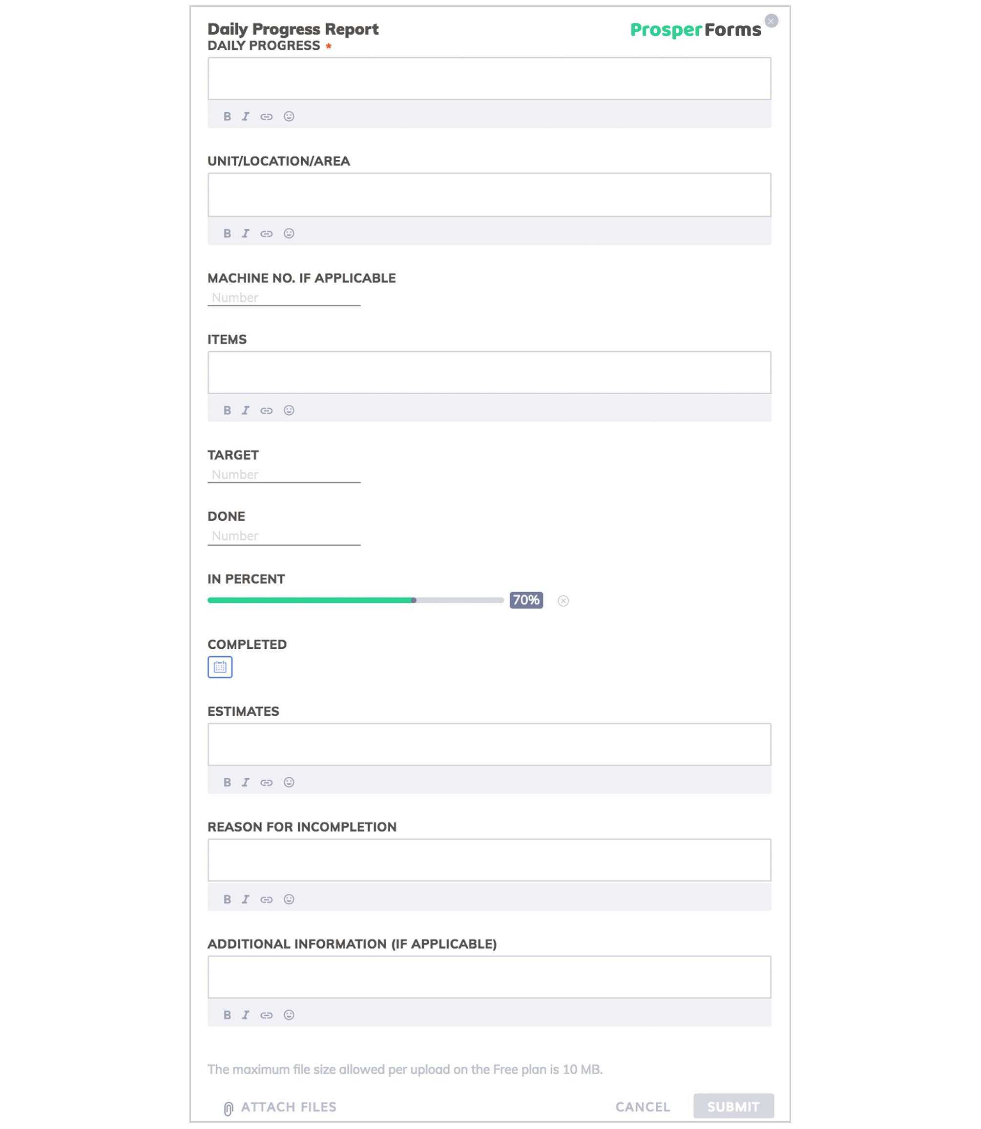 3 Best Examples: Daily Report Template | Free Templates Download For Daily Site Report Template