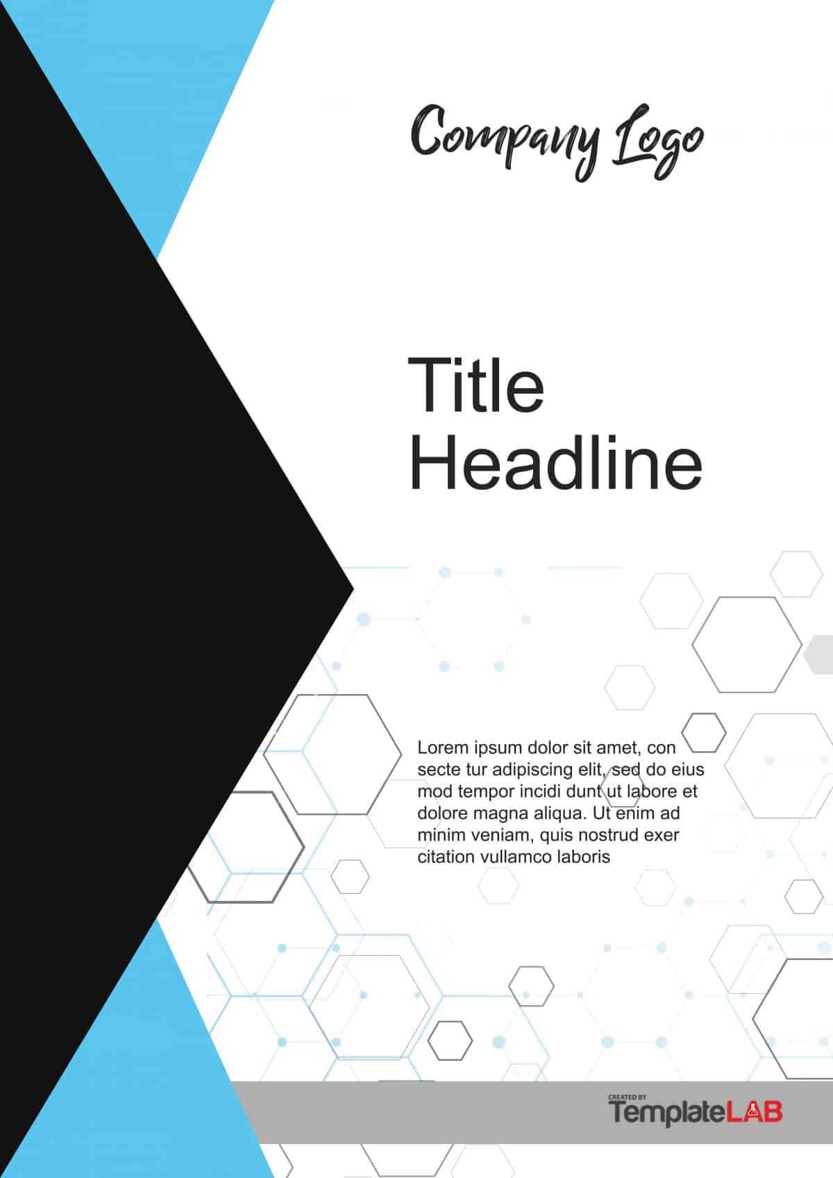 39 Amazing Cover Page Templates (Word + Psd) ᐅ Templatelab For Cover Page For Report Template