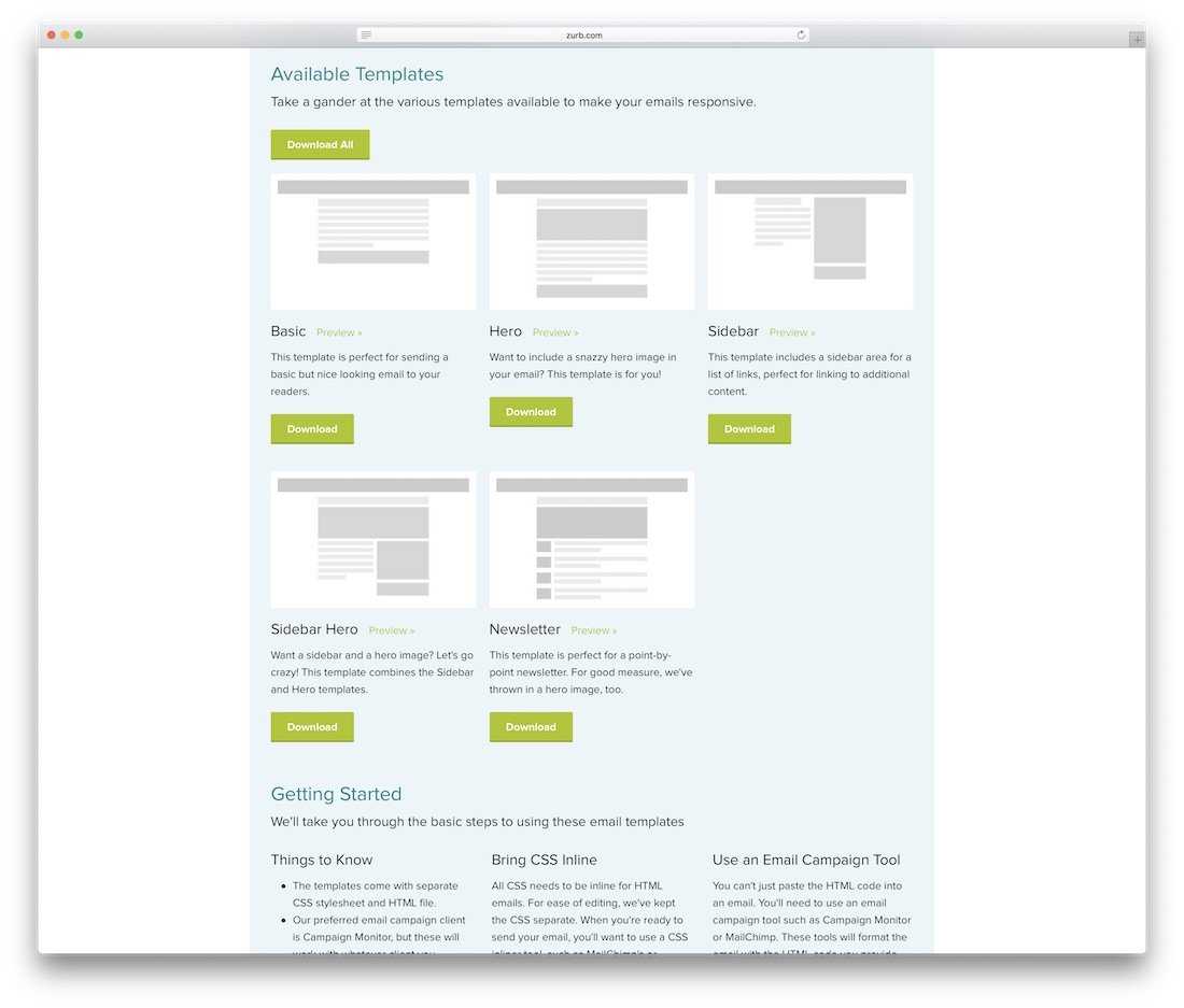 39 Free Responsive Html Email Templates 2020 – Colorlib Throughout Html Report Template Download