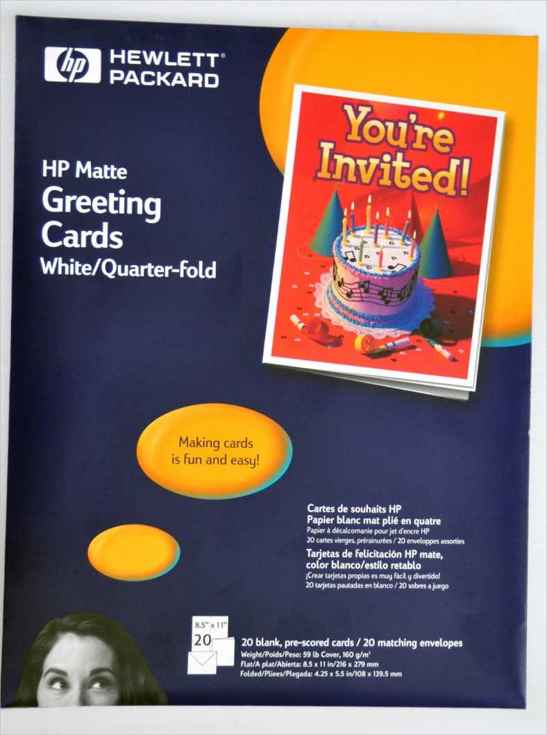 4+ Quarter Fold Card Templates – Psd, Ai, Eps | Free Throughout Blank Quarter Fold Card Template