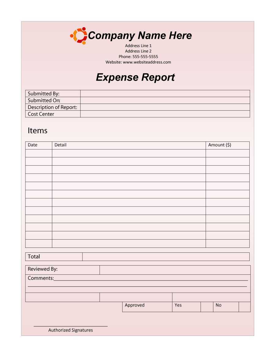 40+ Expense Report Templates To Help You Save Money ᐅ With Capital Expenditure Report Template