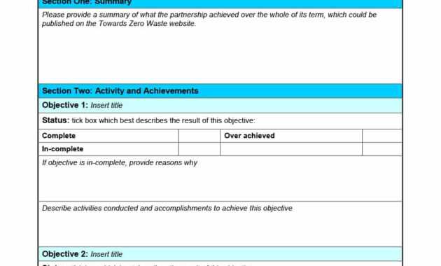 40+ Project Status Report Templates [Word, Excel, Ppt] ᐅ for One Page Status Report Template