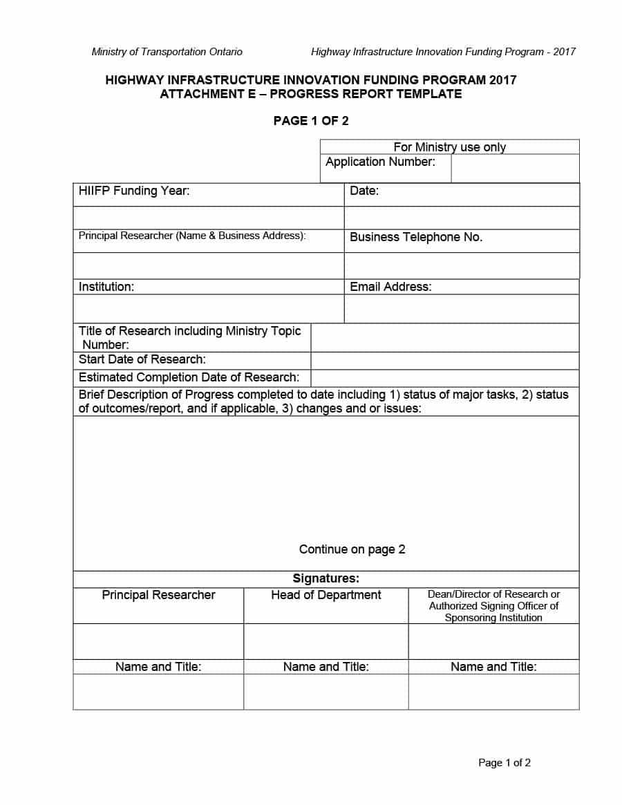 40+ Project Status Report Templates [Word, Excel, Ppt] ᐅ Inside Company Progress Report Template