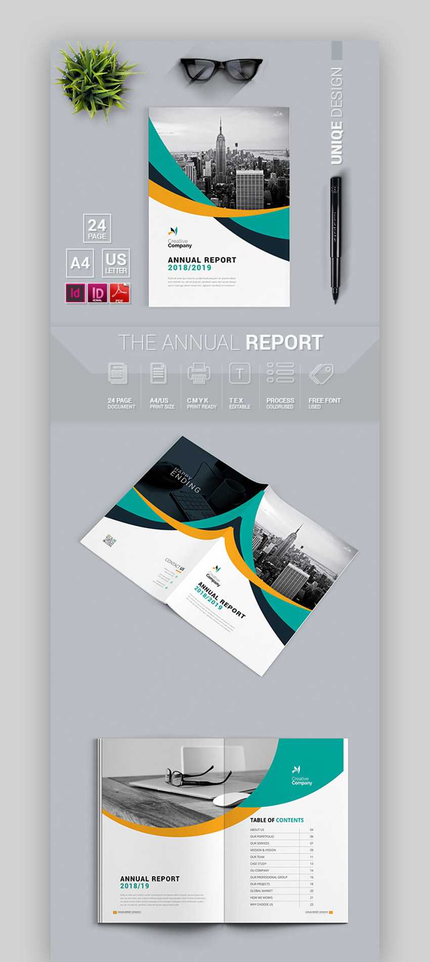 587C Annual Report Template 5 Free Word Pdf Documents For Word Annual Report Template