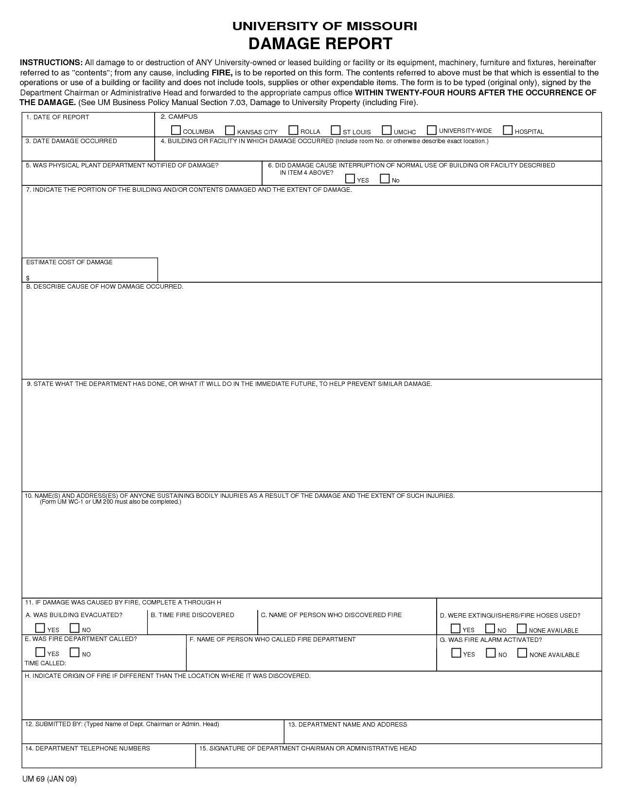 5D7 Vehicle Damage Report Template | Wiring Library Throughout Car Damage Report Template