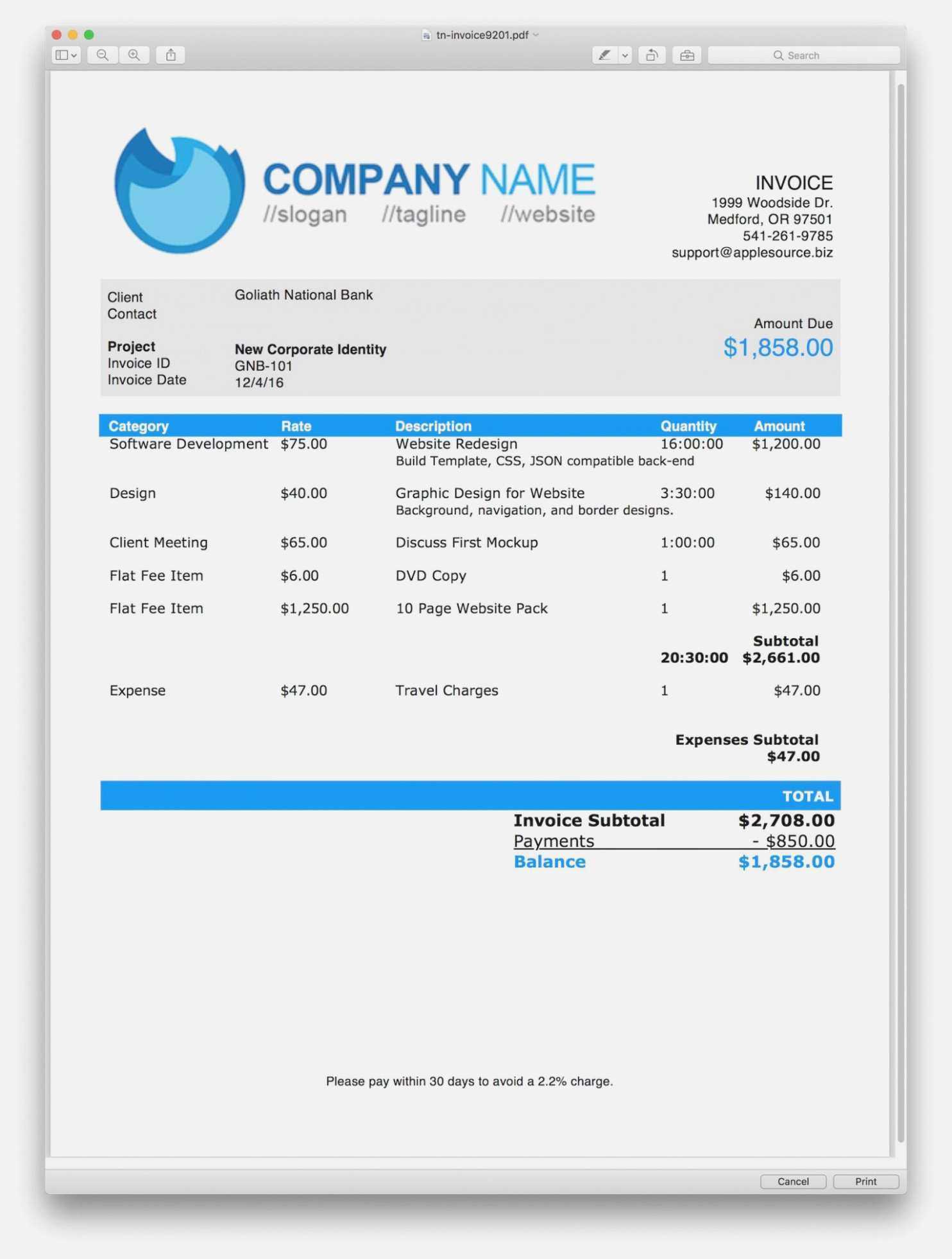 67 Report Simple Html Email Invoice Template With Stunning Within Html Report Template Download