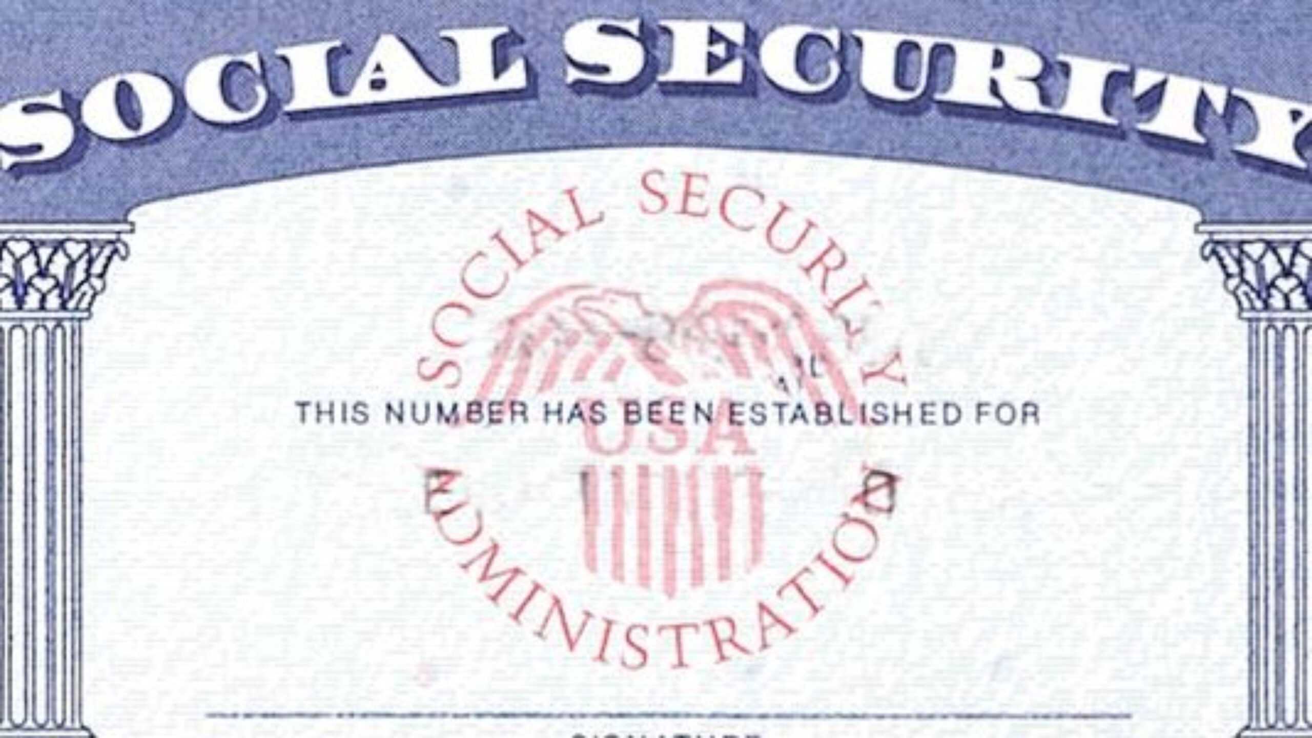 7 Social Security Card Template Psd Images - Social Security Regarding Blank Social Security Card Template