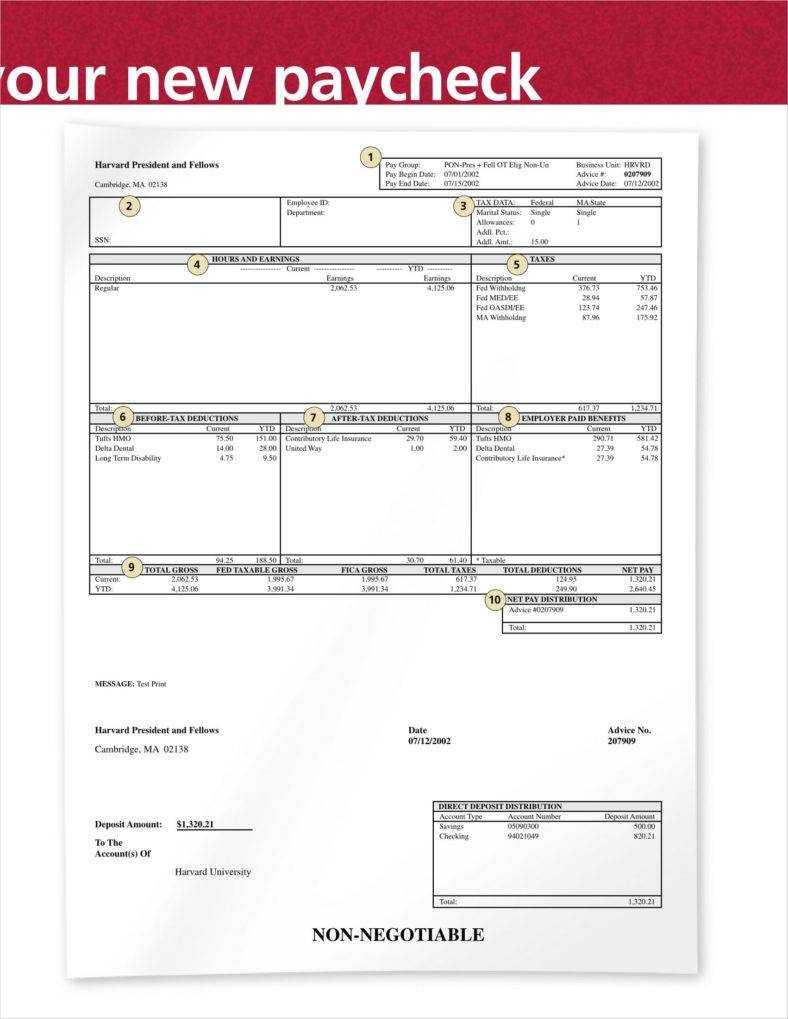 9+ Free Pay Stub Templates – Free Pdf, Doc Format Download Pertaining To Blank Pay Stubs Template