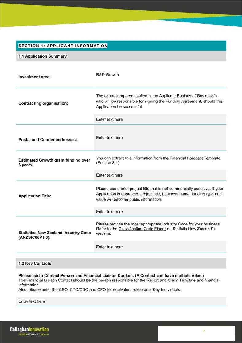 9+ Funding Application Form Templates - Free Pdf, Doc Format Intended For Funding Report Template