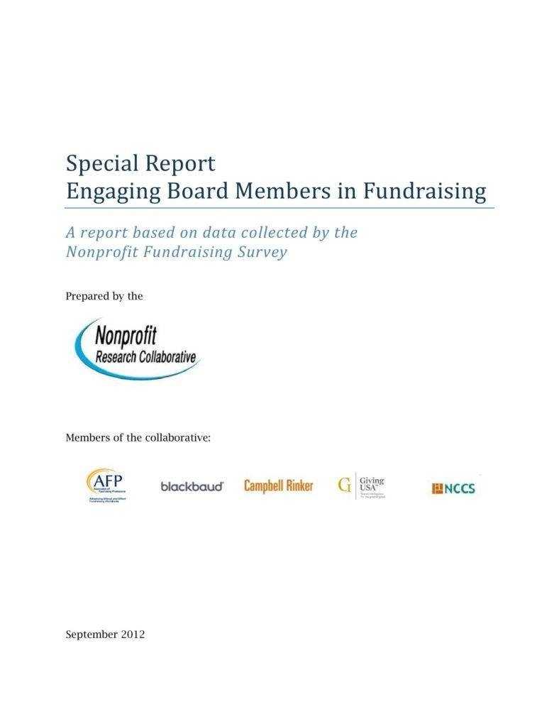 9+ Fundraising Report Templates – Pdf, Word | Free & Premium Pertaining To Fundraising Report Template