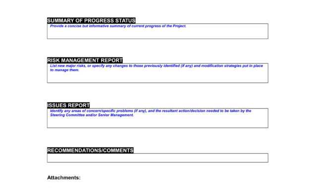 9+ Status Report Examples - Doc, Pdf | Examples within Progress Report Template Doc