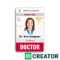 96 Customize Our Free Medical Id Card Template Word Now With Intended For Id Badge Template Word