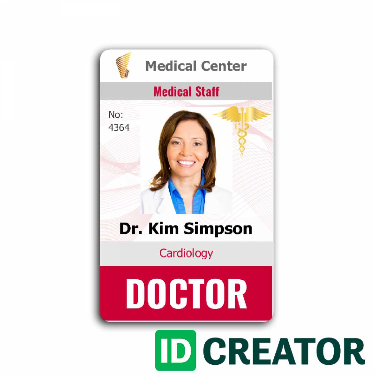 96 Customize Our Free Medical Id Card Template Word Now With Intended For Id Badge Template Word
