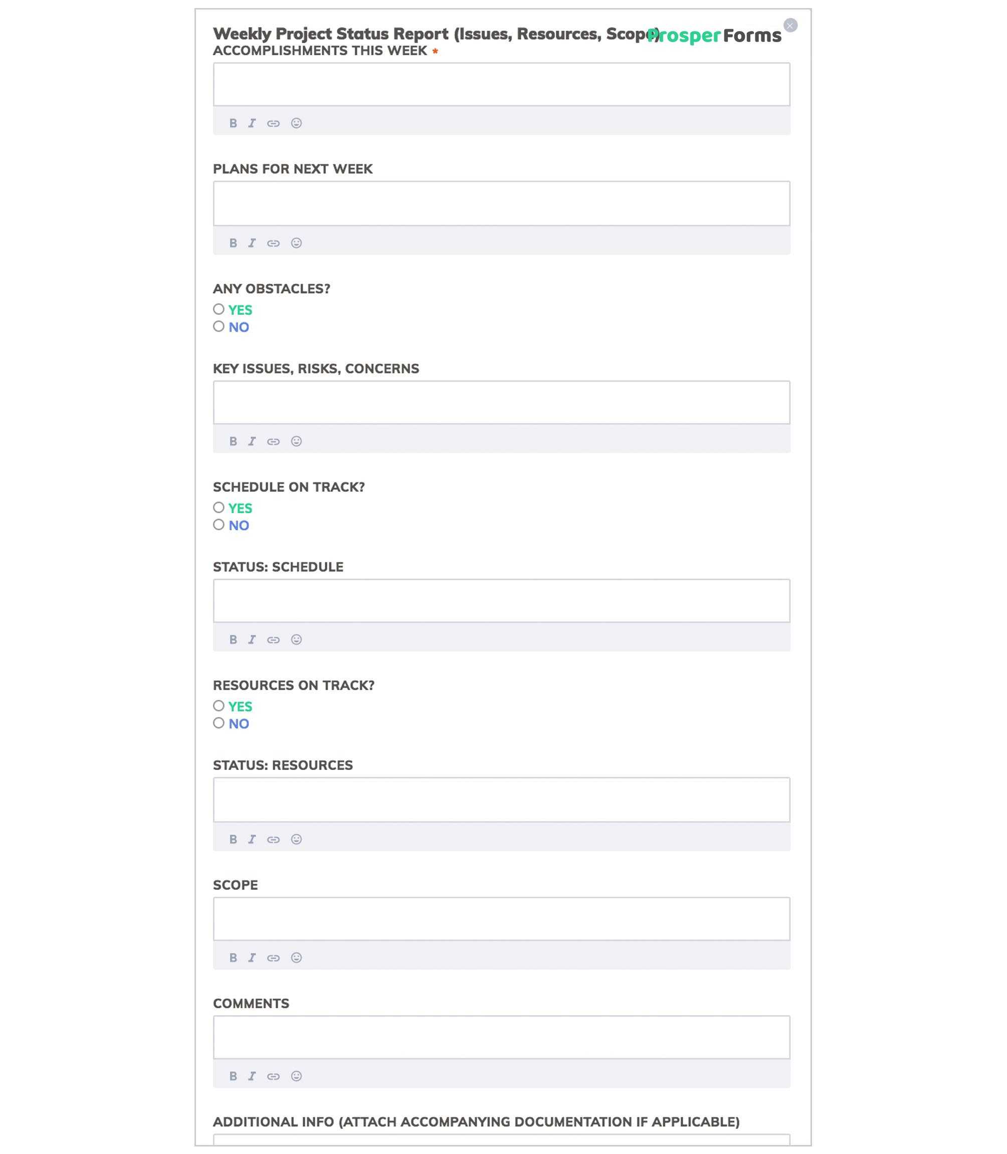 A Great Business Development Status Report Template | Free Within Development Status Report Template
