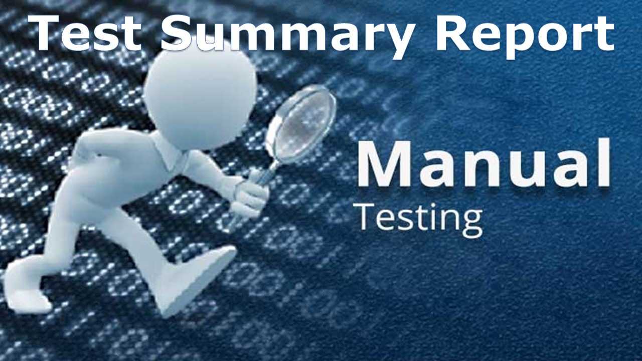 A Sample Test Summary Report – Software Testing Regarding Test Closure Report Template