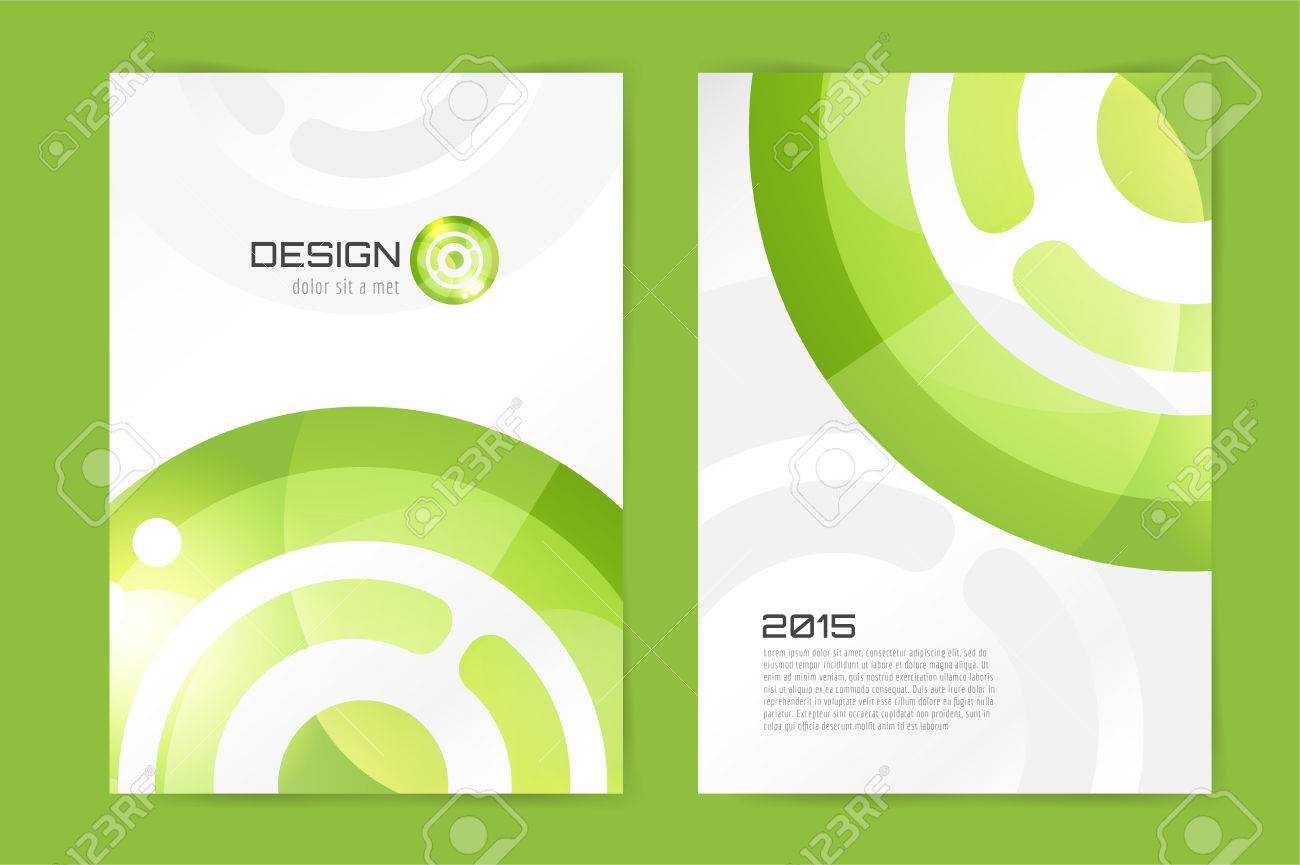 Abstract Brochure Or Flyer Design Template. Book Design, Blank,.. Intended For Blank Templates For Flyers