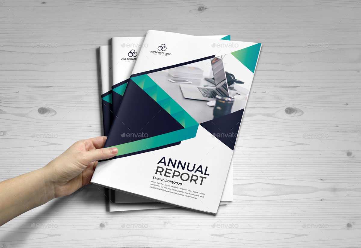 Annual Report Brochure Indesign Template V7 With Ind Annual Report Template