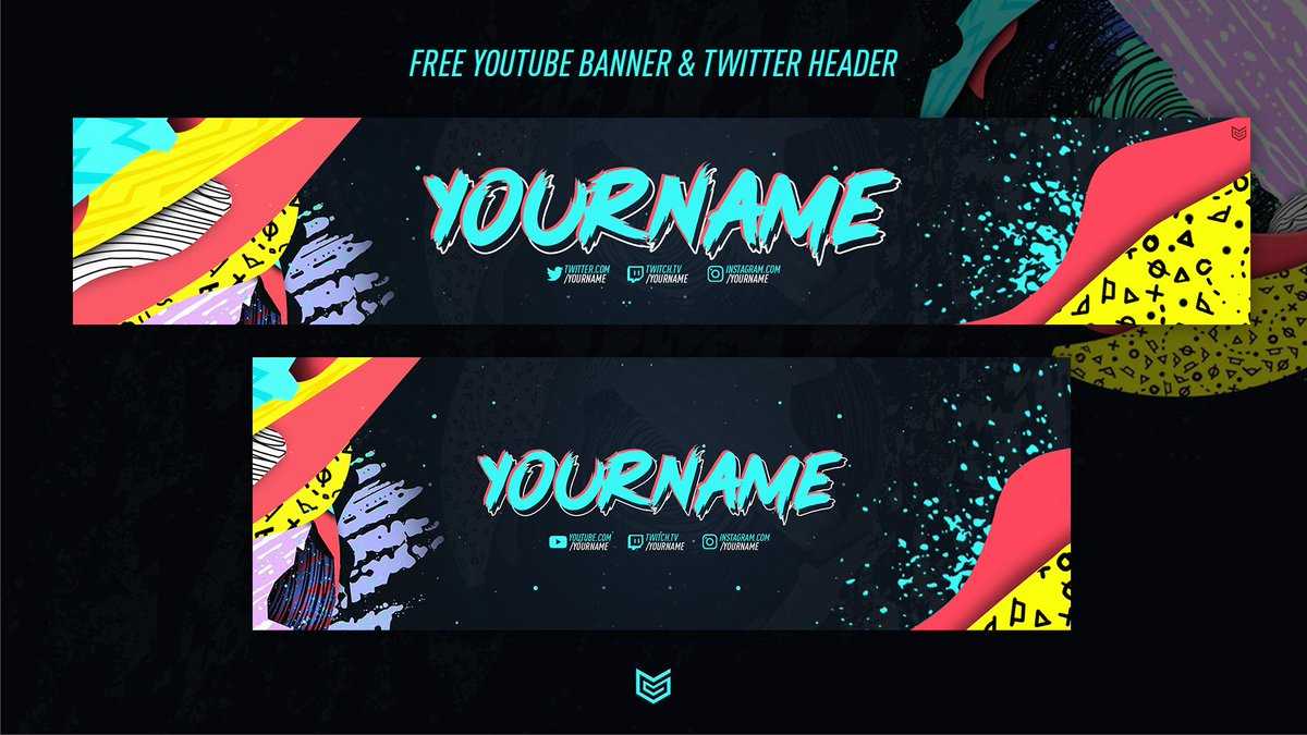 B L A I R On Twitter: "free Fifa 20 Banner & Header 👍 For For Twitter Banner Template Psd