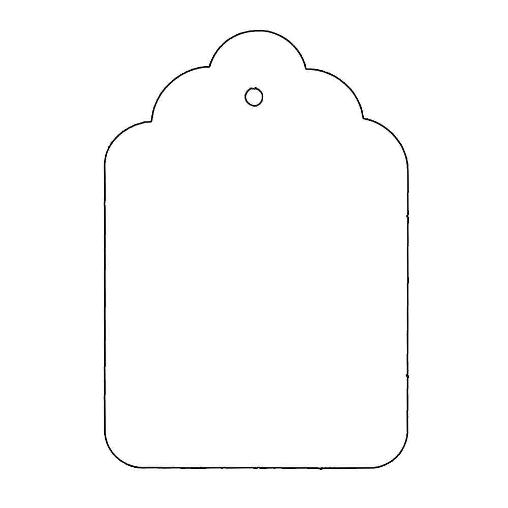 Bag Tag Clipart Within Blank Luggage Tag Template