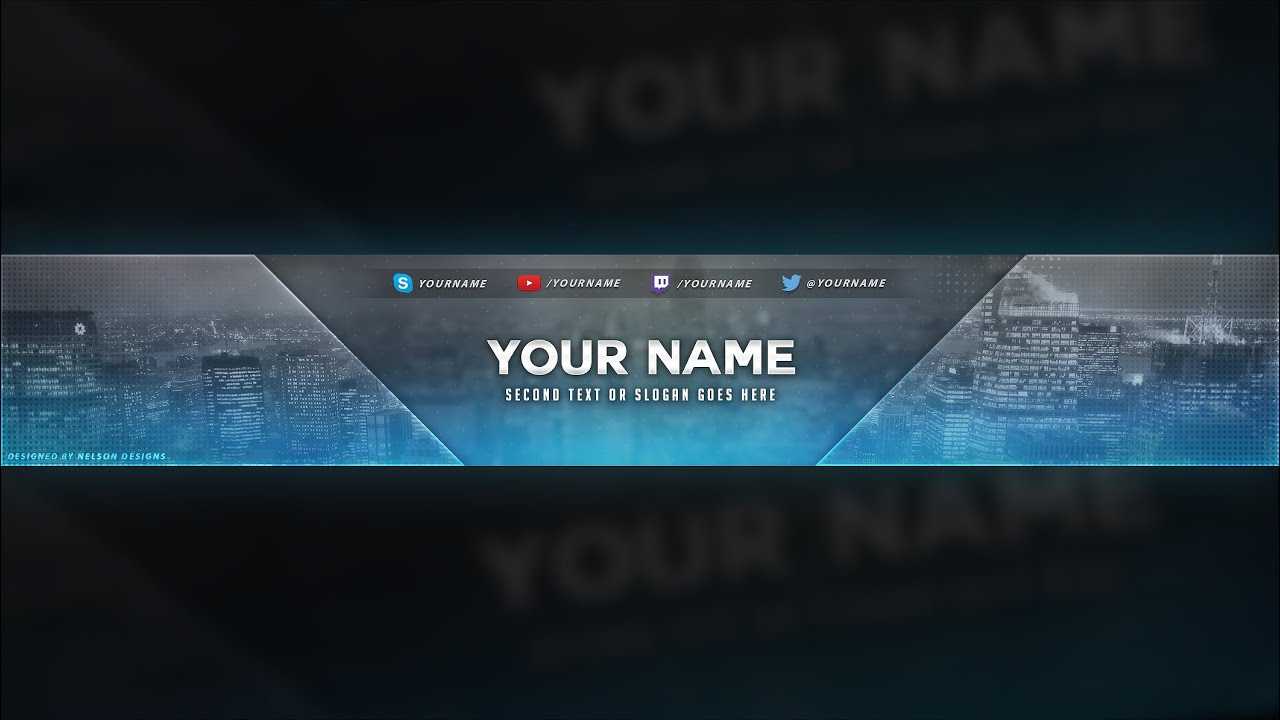 Banners Youtube - Calep.midnightpig.co In Youtube Banners Template