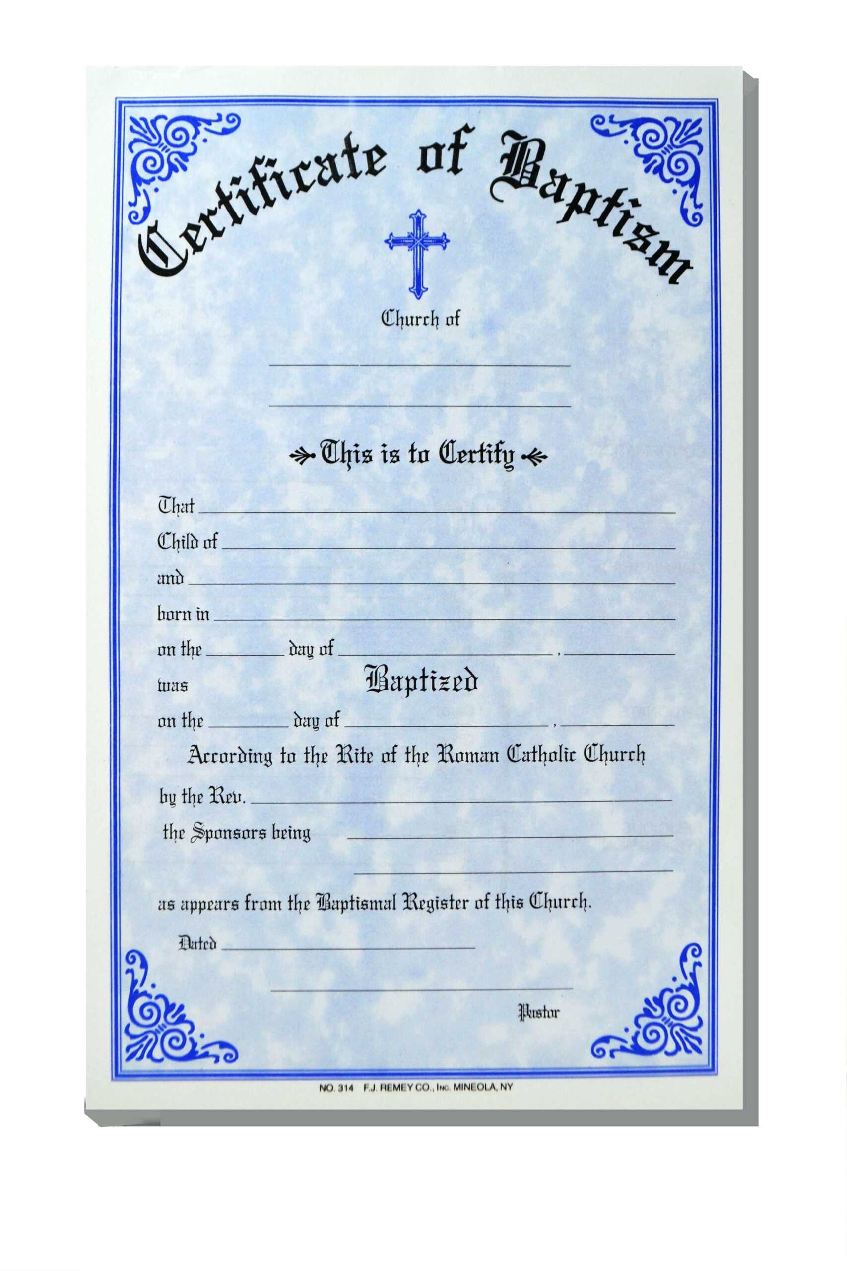 Baptism Certificate Template Word – Heartwork With Baptism Certificate Template Word