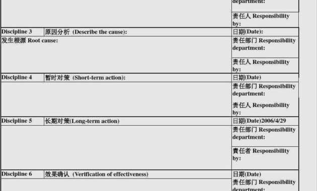 Bb6A5 8D Report Template | Wiring Library in 8D Report Template