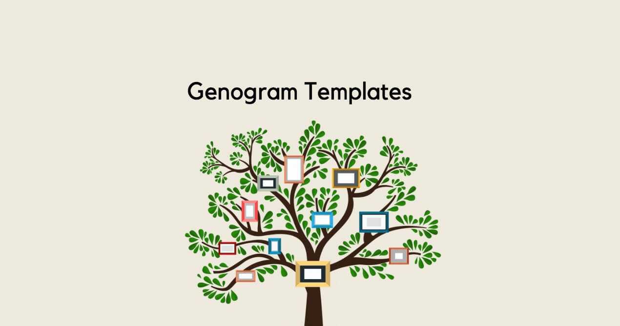 Best Genogram Templates (Family Tree Templates) Inside Genogram Template For Word