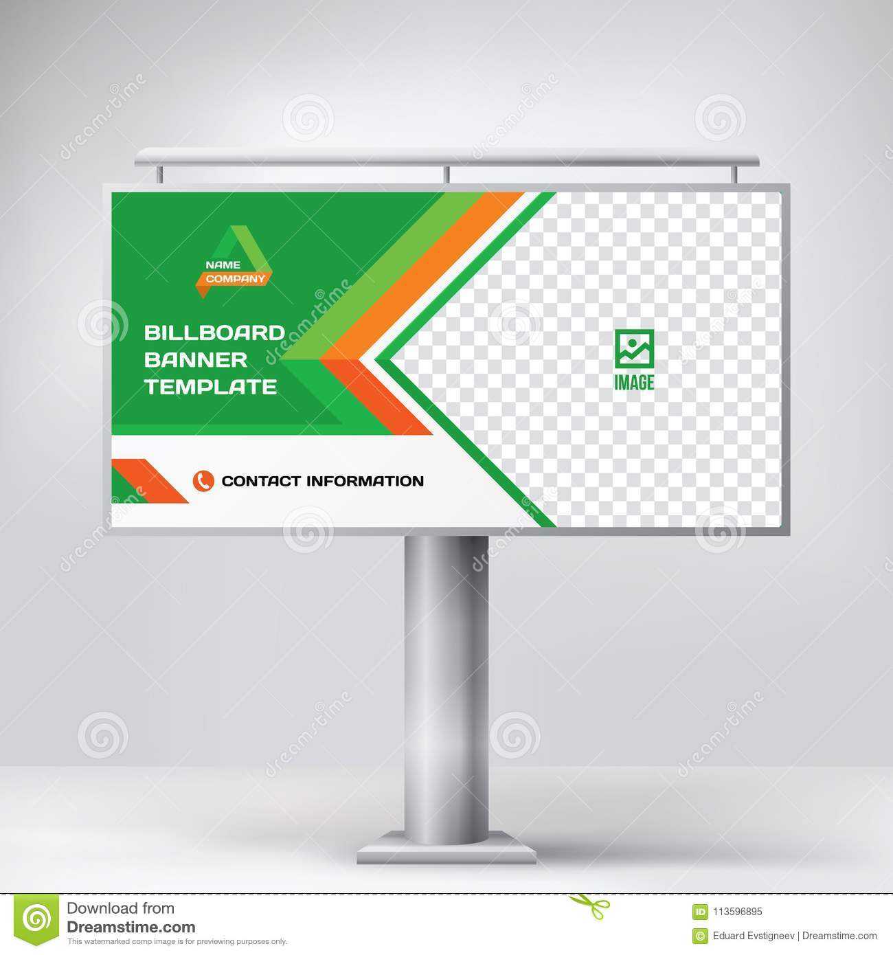 Billboard Design, Template Banner For Outdoor Advertising Pertaining To Outdoor Banner Template