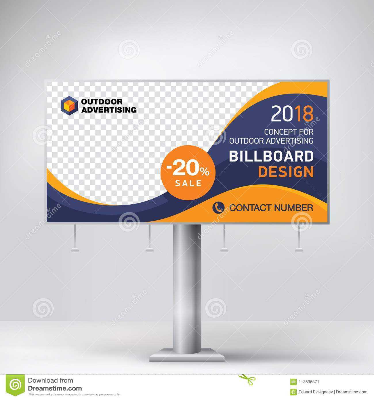 Billboard Design, Template Banner For Outdoor Advertising Throughout Outdoor Banner Design Templates