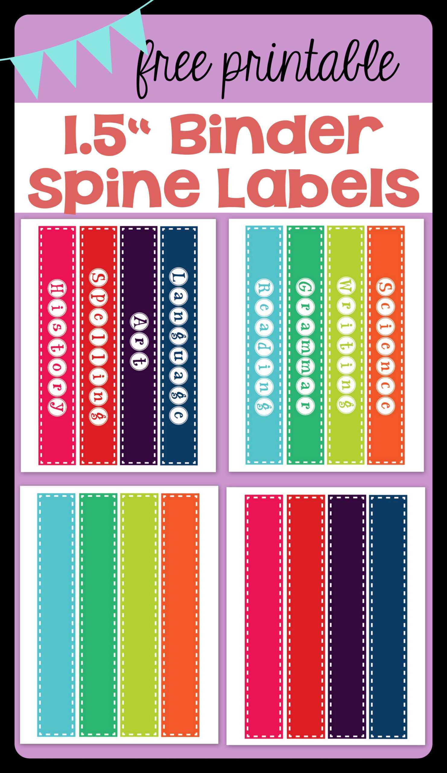 Binder Labels Spine – Dalep.midnightpig.co Throughout Binder Spine Template Word