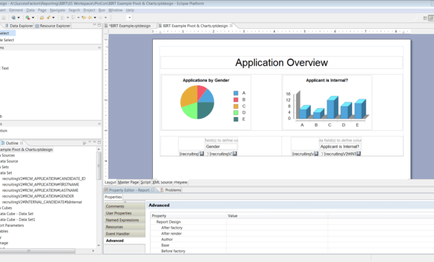 Birt Report Templates In Sap Successfactors – Part 3 - Ixerv pertaining to Birt Report Templates