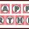 Birthday Banner Printable Free – Dalep.midnightpig.co Pertaining To Free Printable Happy Birthday Banner Templates
