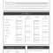 Black White Middle School Report Card – Templatescanva With Report Card Template Middle School