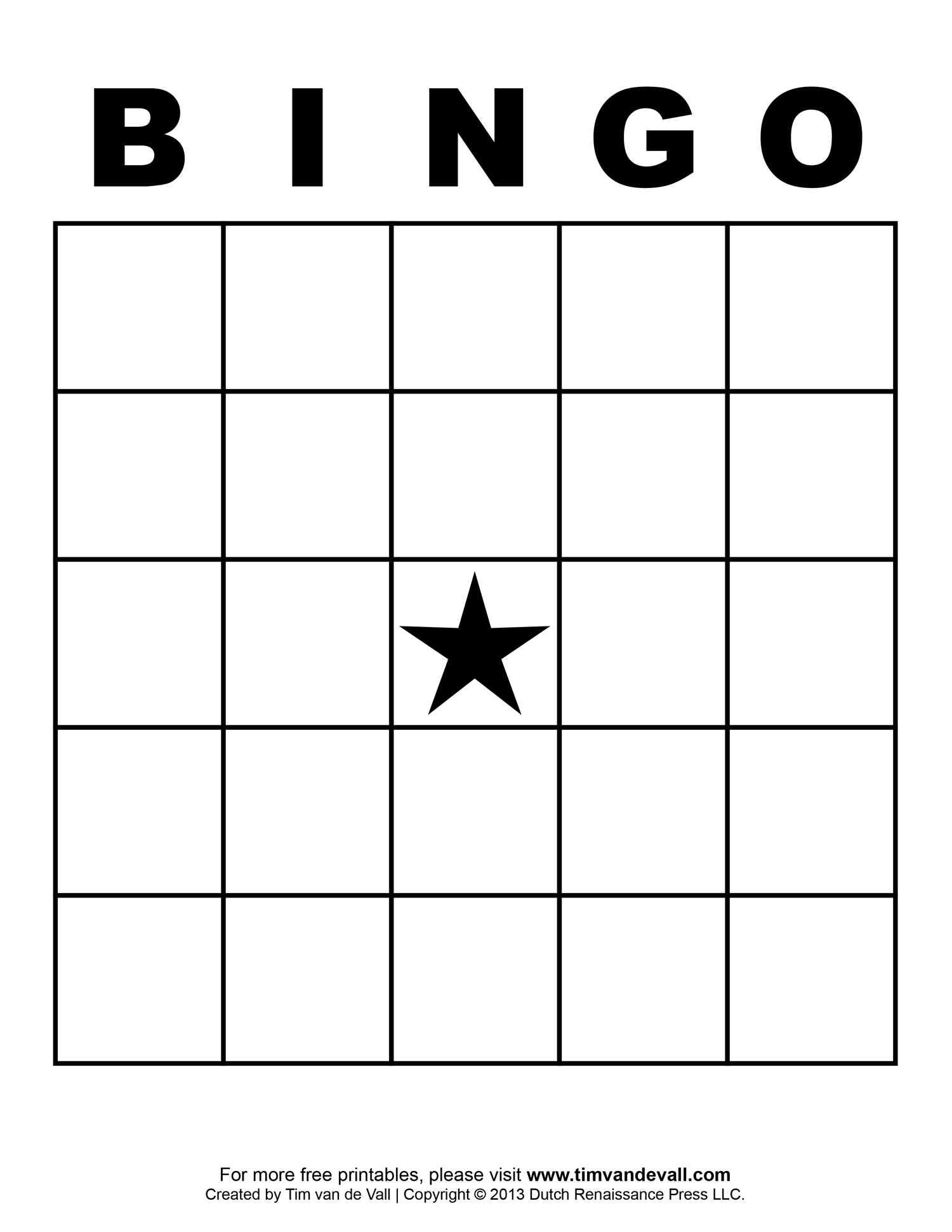 Blank Bingo Cards Pdf - Dalep.midnightpig.co For Blank Bingo Template Pdf