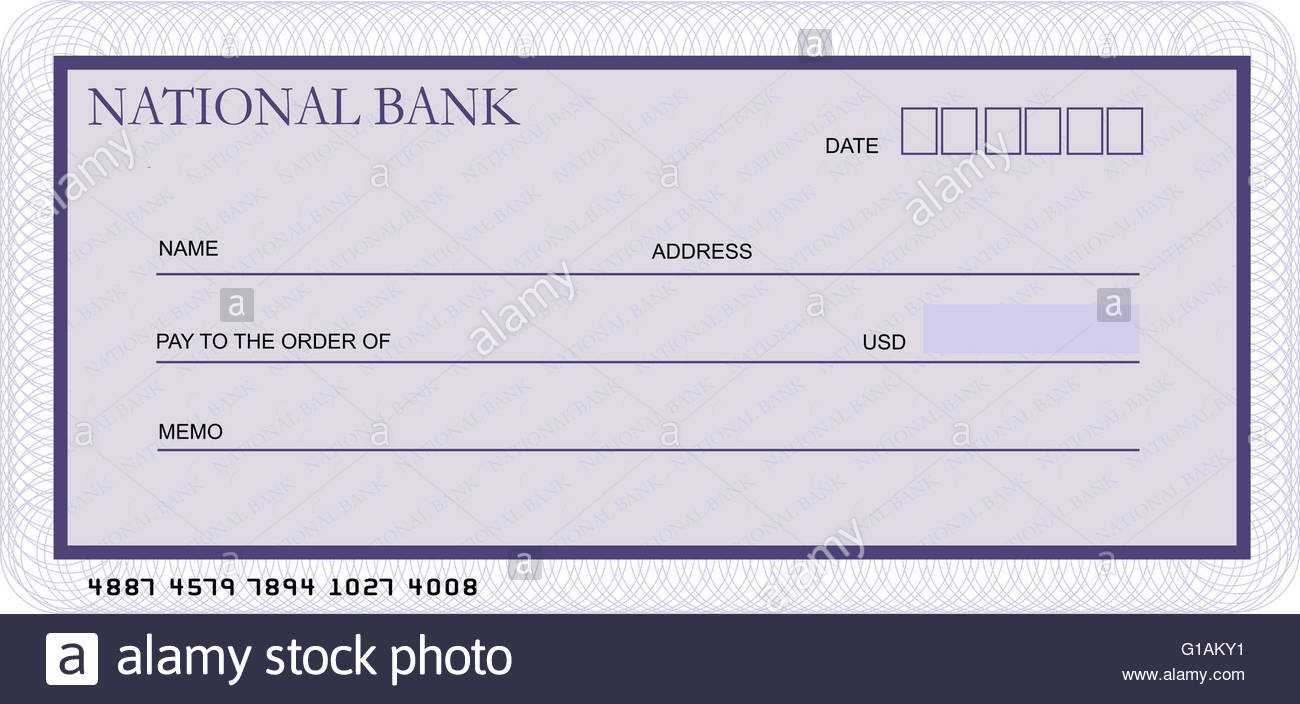 Blank Check, Ornate Stock Photos & Blank Check, Ornate Stock Intended For Customizable Blank Check Template