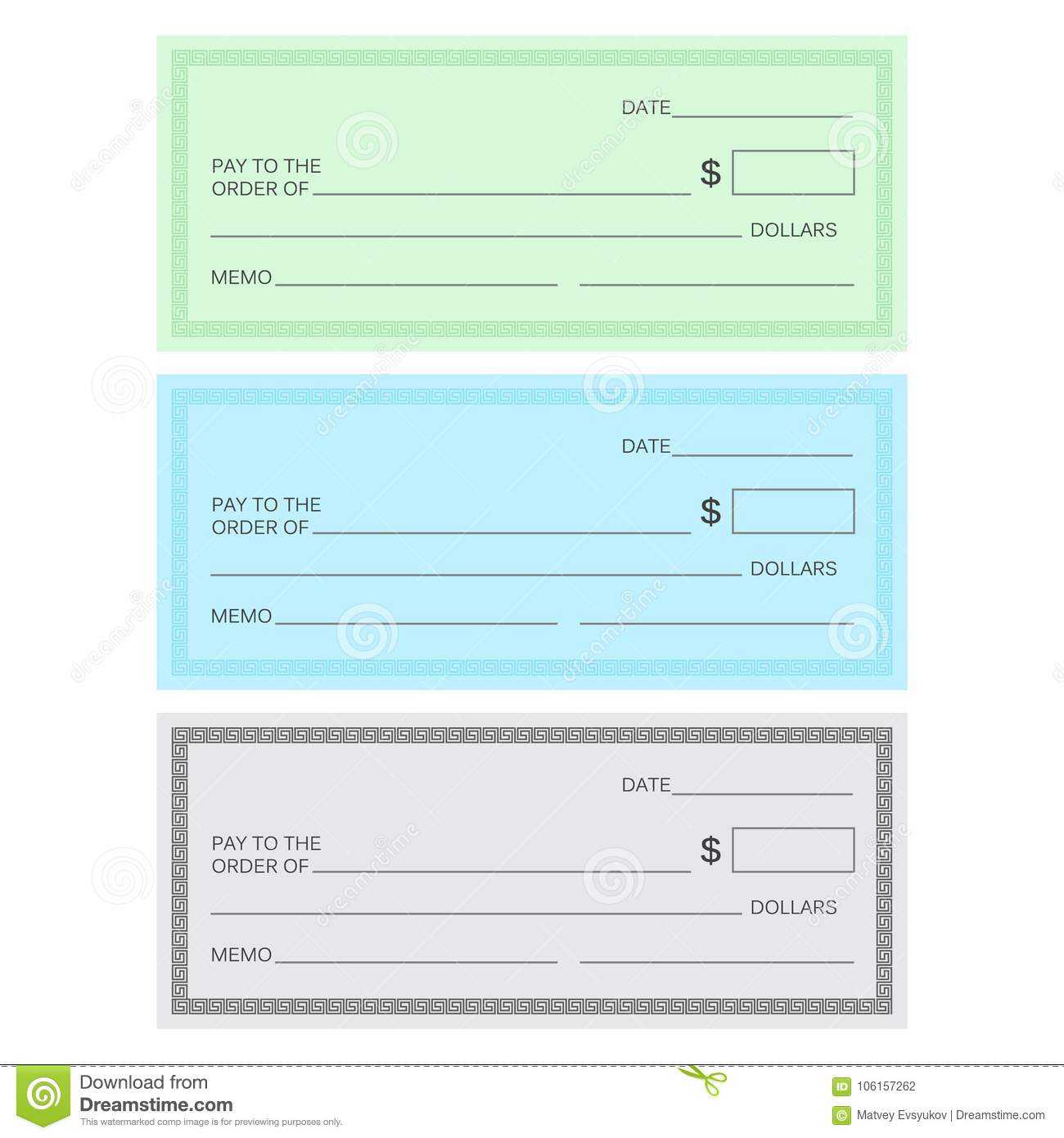 Blank Check Template. Check Template. Banking Check Templ Pertaining To Blank Business Check Template