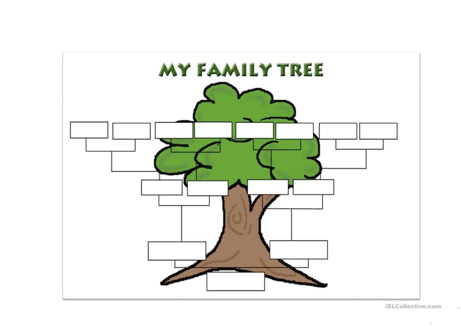 Blank Family Tree Worksheet – Calep.midnightpig.co Throughout Fill In The Blank Family Tree Template