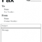 Blank Fax Template – Calep.midnightpig.co With Fax Template Word 2010