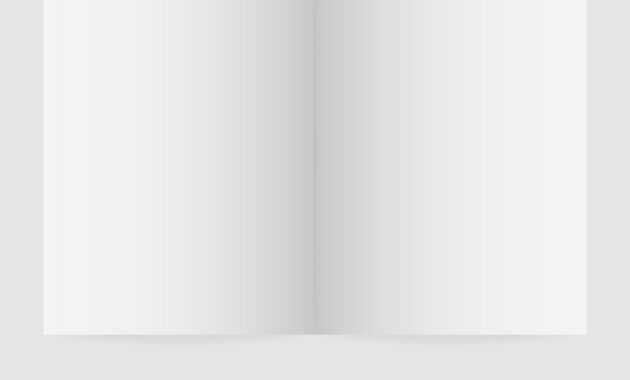 Blank Magazine Spread Template intended for Blank Magazine Spread Template