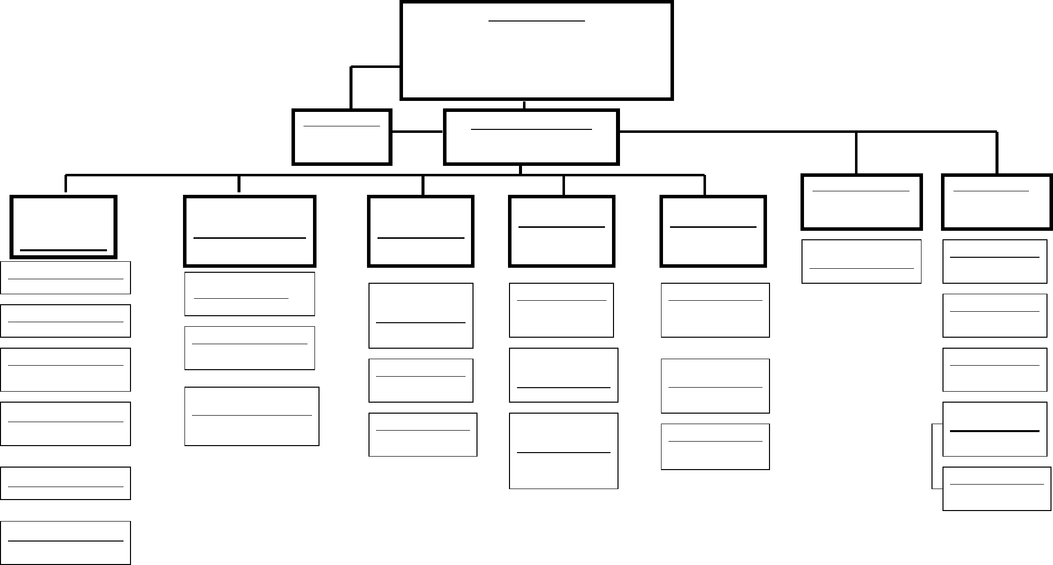 Blank Organizational Chart - Cumberland College Free Download Pertaining To Free Blank Organizational Chart Template